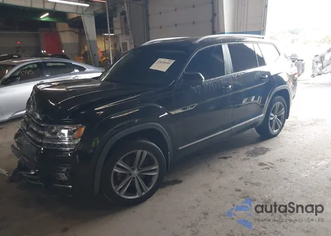 2018 Volkswagen Atlas 3.6L V6 Se W/Technology из США, поврежденный, VIN 1V2PR2CA4JC558582